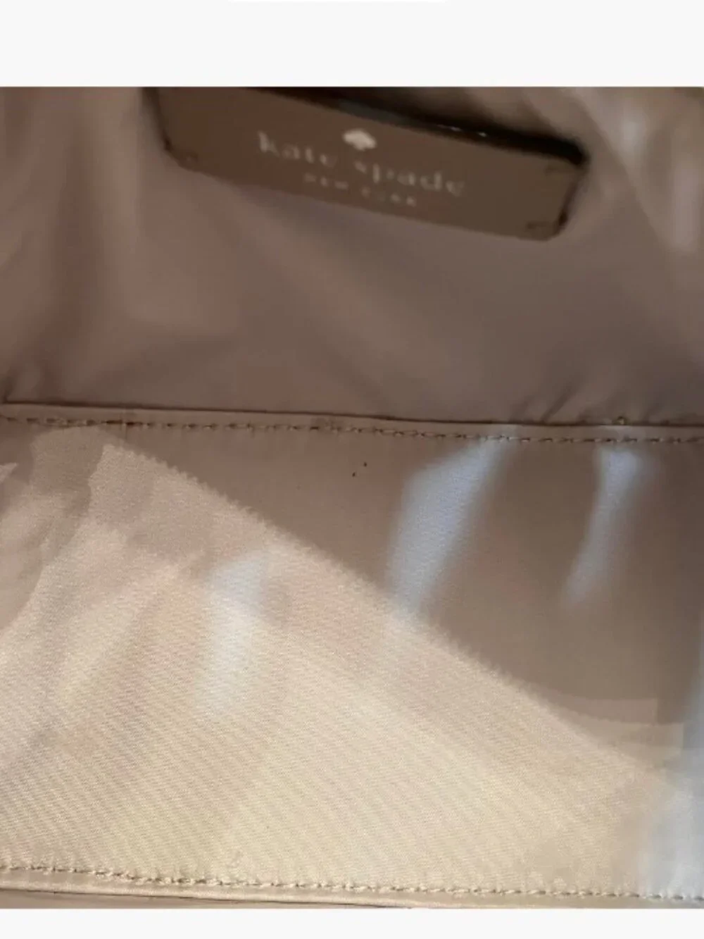 Kate Spade Link Tote Continental Wallet and Makeup Pouch Pre-Owned EUC Like New - Picture 5 of 14